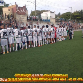 JEITO MOLEQUE CAMPEÃO DA CHAVE DE DOMINGO DA COPA AMIGOS DA BOLA