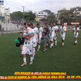 JEITO MOLEQUE CAMPEÃO DA CHAVE DE DOMINGO DA COPA AMIGOS DA BOLA