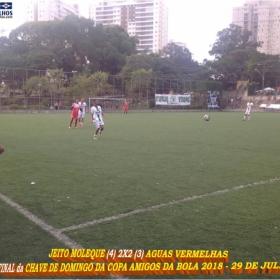 JEITO MOLEQUE CAMPEÃO DA CHAVE DE DOMINGO DA COPA AMIGOS DA BOLA