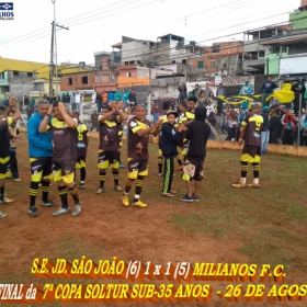 S.E. JD. SÃO JOÃO É CAMPEÃ DA COPA SOLTUR SUB-35 ANOS 2018