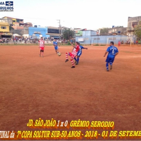 JARDIM SÃO JOÃO CAMPEÃO COPA SOLTUR 50 ANOS - 2018