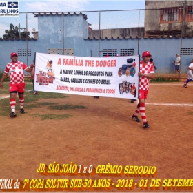 JARDIM SÃO JOÃO CAMPEÃO COPA SOLTUR 50 ANOS - 2018