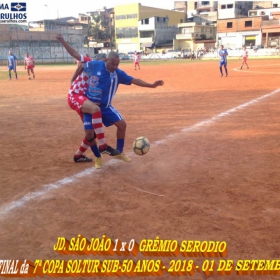 JARDIM SÃO JOÃO CAMPEÃO COPA SOLTUR 50 ANOS - 2018