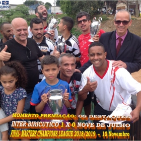 INTER BIRICUTICO É CAMPEÃO