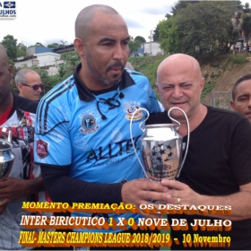 INTER BIRICUTICO É CAMPEÃO