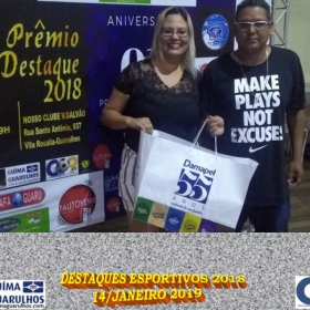 DESTAQUES ESPORTIVOS 2018