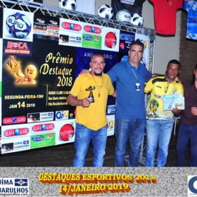 DESTAQUES ESPORTIVOS 2018