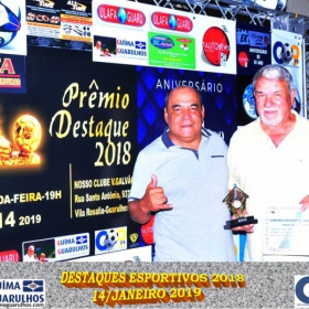 DESTAQUES ESPORTIVOS 2018