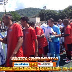 25º CAMPEONATO DE FUTEBOL DO SINDICATO DOS METALÚRGICOS DE GUARULHOS E REGIÃO -2019