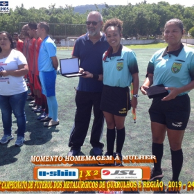 25º CAMPEONATO DE FUTEBOL DO SINDICATO DOS METALÚRGICOS DE GUARULHOS E REGIÃO -2019