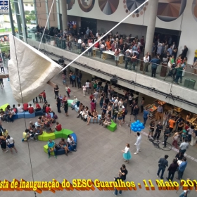 INAUGURAÇÃO DO SESC GUARULHOS