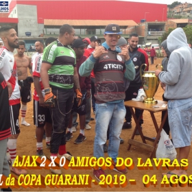 AJAX É O GRANDE CAMPEÃO DA COPA GUARANI 2019