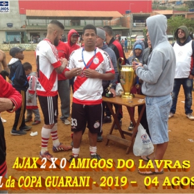 AJAX É O GRANDE CAMPEÃO DA COPA GUARANI 2019