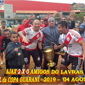 AJAX É O GRANDE CAMPEÃO DA COPA GUARANI 2019