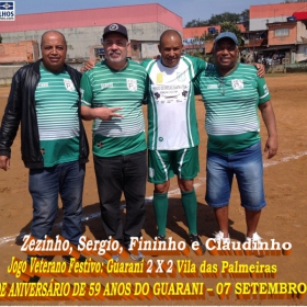 FESTA DE ANIVERSÁRIO DE 59 ANOS DO GUARANI