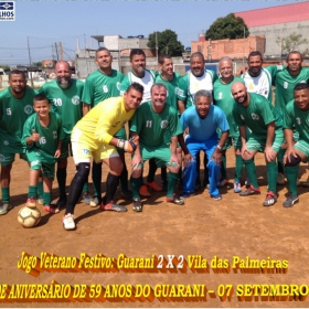 FESTA DE ANIVERSÁRIO DE 59 ANOS DO GUARANI