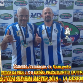 2ª COPA SILFARMA MASTER 2019