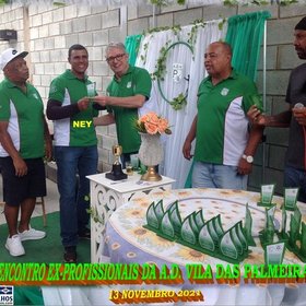 VI ENCONTRO DOS EX-PROFISSIONAIS DO A.D. VILA DAS PALMEIRAS