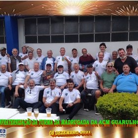 CONFRATERNIZAÇÃO DA TURMA FUTSAL DA MADRUGADA ACM GUARULHOS